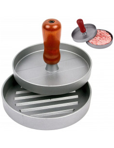 
Presavimo forma mėsainių kotletams, 11,5 cm skersmens
