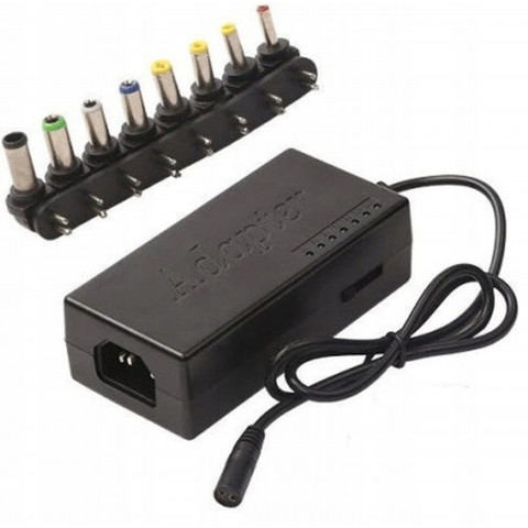 
Universalus nešiojamojo kompiuterio įkroviklis, 8 antgaliai, 96 W
