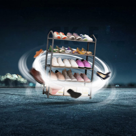 
Lentyna, batų lentyna, 5 lygiai, 42 cm
