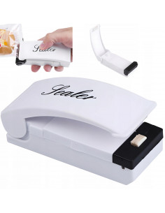 
Mini rankinis maisto pakavimo folijos sandarinimo įrenginys, belaidis
