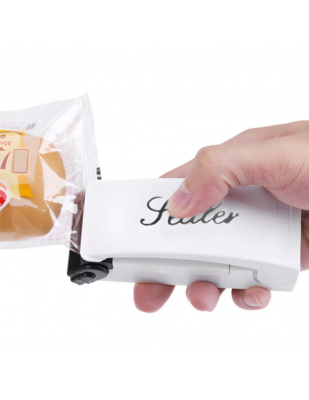 
Mini rankinis maisto pakavimo folijos sandarinimo įrenginys, belaidis
