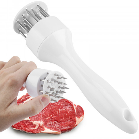 
Plaktukas, pradūrimo įtaisas, minkštiklis mėsai, kepsniams ir kotletams minkštinti.
