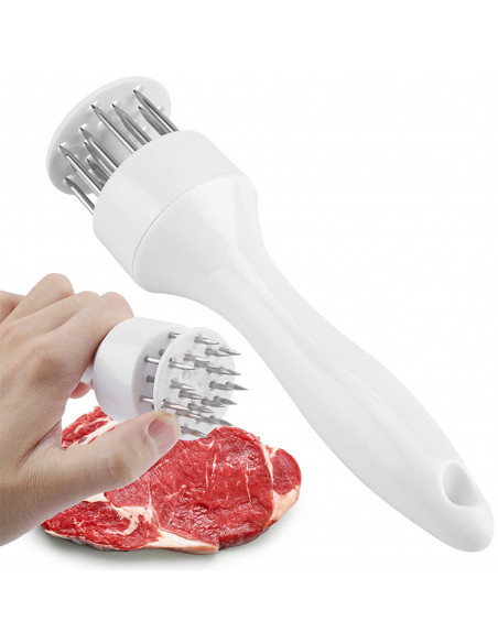 
Plaktukas, pradūrimo įtaisas, minkštiklis mėsai, kepsniams ir kotletams minkštinti.
