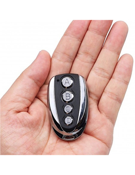 
Universalus 433 MHz savaime kopijuojantis signalizacijos vartų nuotolinio valdymo pultas
