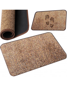 
Neslystantis durų kilimėlis 70 x 45 cm – rudas
