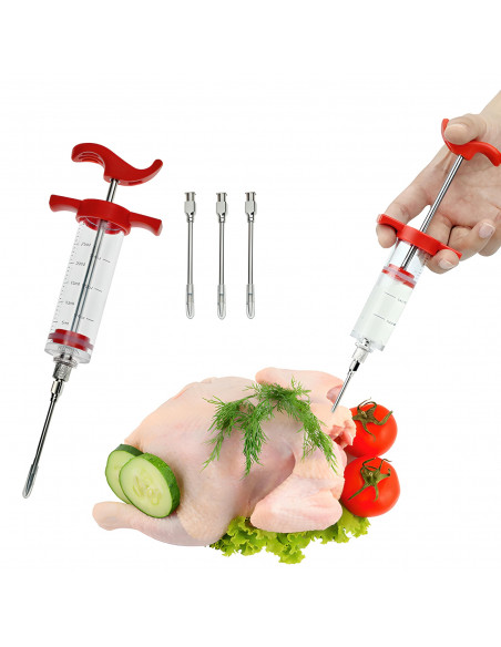 
Švirkštas mėsai sūdyti ir marinuoti, 3 adatos, 30 ml
