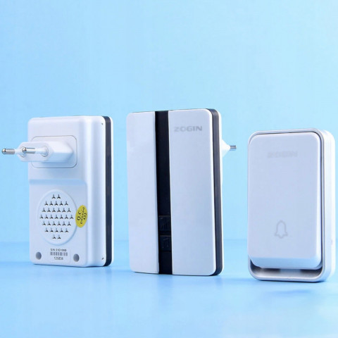 
Belaidis vandeniui atsparus vartų durų skambutis su 51 melodija
