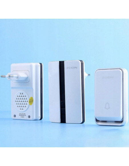 
Belaidis vandeniui atsparus vartų durų skambutis su 51 melodija
