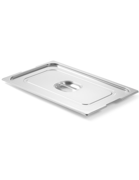 Dangtis GN konteineriui Profi Line su išpjova GN1/2 rankenoms 265x325mm nerūdijantis plienas - Hendi 804223