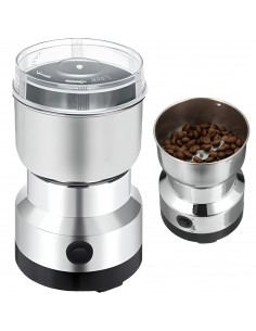 
Elektrinis kavos malūnėlis, skirtas kavai, prieskoniams, riešutams, sėkloms malti 300 W
