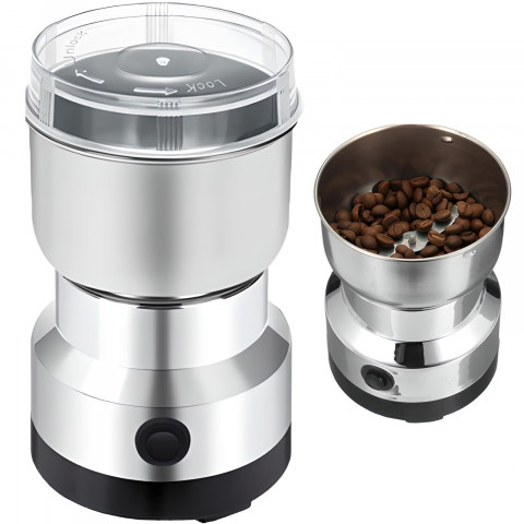 
Elektrinis kavos malūnėlis, skirtas kavai, prieskoniams, riešutams, sėkloms malti 300 W
