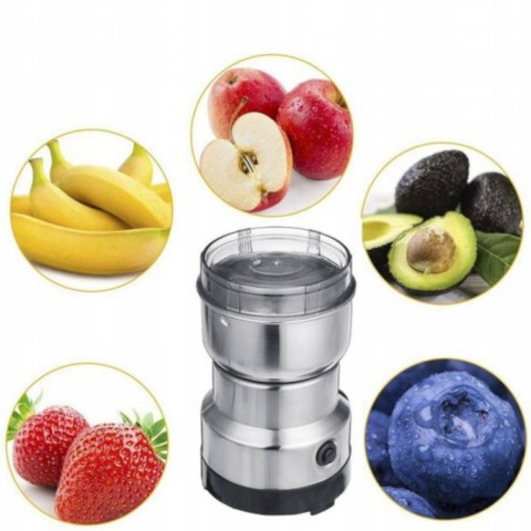 
Elektrinis kavos malūnėlis, skirtas kavai, prieskoniams, riešutams, sėkloms malti 300 W
