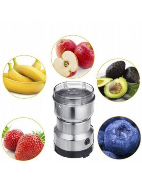 
Elektrinis kavos malūnėlis, skirtas kavai, prieskoniams, riešutams, sėkloms malti 300 W
