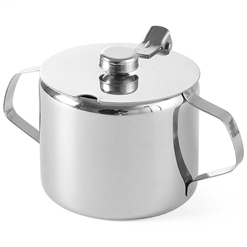 Nerūdijančio plieno cukraus dubuo su dangčio sk. 85 mm 300 ml - Hendi 452103