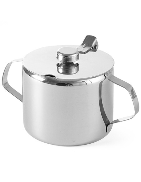 Nerūdijančio plieno cukraus dubuo su dangčio sk. 85 mm 300 ml - Hendi 452103