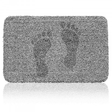 
Neslystantis durų kilimėlis 70 x 46 cm – pilkas
