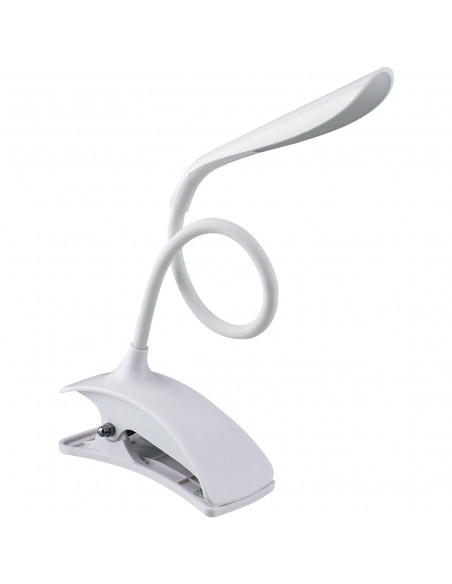 
Mokyklinė stalo lempa, tvirtinama prie stalo spaustuku, 14 LED lempučių
