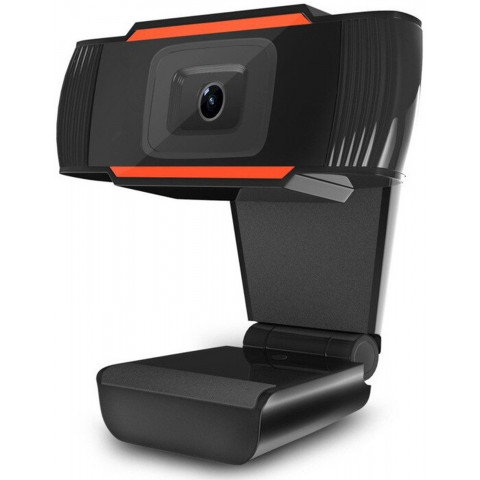 
Internetinė kamera su mikrofonu, skirta nuotolinėms pamokoms internetu, HD USB
