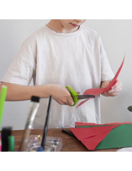 
Universalių mokyklinių žirklių rinkinys - 5 vnt.
