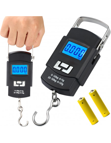 
Rankinės žvejybos kablio svarstyklės iki 50 kg
