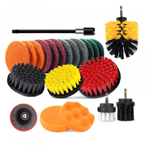 
Šepetėliai ir valymo pagalvėlės atsuktuvams – 22 dalių rinkinys
