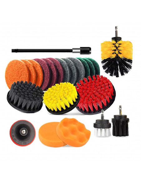 
Šepetėliai ir valymo pagalvėlės atsuktuvams – 22 dalių rinkinys
