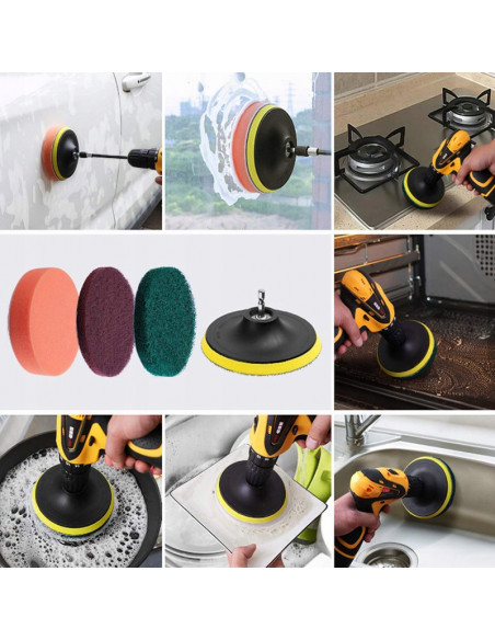 
Šepetėliai ir valymo pagalvėlės atsuktuvams – 22 dalių rinkinys
