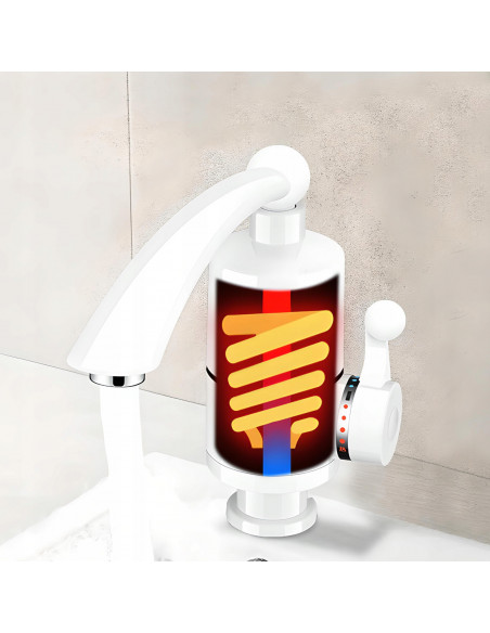 
3000 W LED momentinis elektrinis vandens šildytuvas
