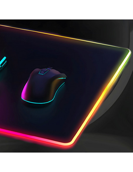 
Žaidimų stalo kilimėlis su apšviestu pelės kilimėliu, 35 x 25 cm
