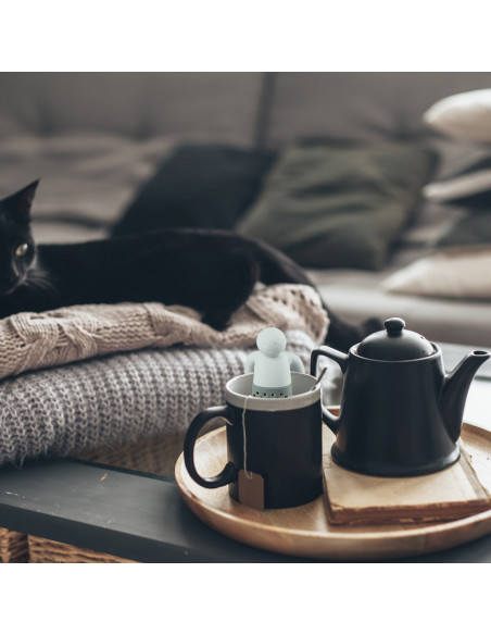 
Arbatos, kavos, žolelių užpilas su rankena - figūrėlė
