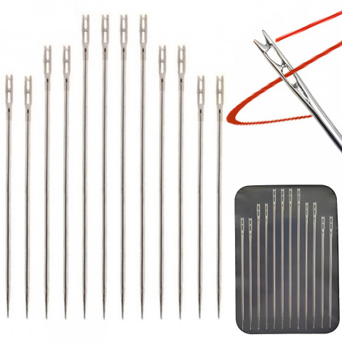 
Savisriegių siuvimo adatų rinkinys - 12 vnt.
