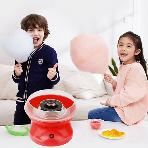 
Cukraus vatos aparatas su matavimo lazdelėmis 550 W - raudonas
