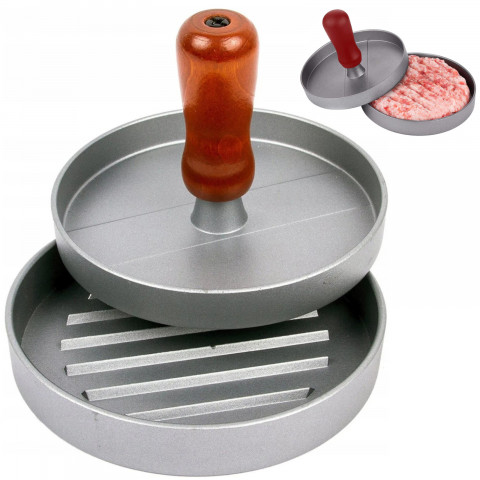 
Presavimo forma mėsainių kotletams, 11,5 cm skersmens
