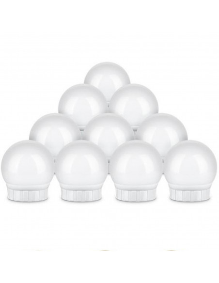 
LED lemputės veidrodiniam tualetiniam staliukui, 10 lygių, 2 m
