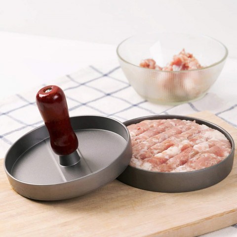 
Presavimo forma mėsainių kotletams, 11,5 cm skersmens
