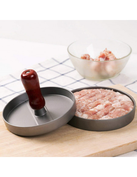 
Presavimo forma mėsainių kotletams, 11,5 cm skersmens
