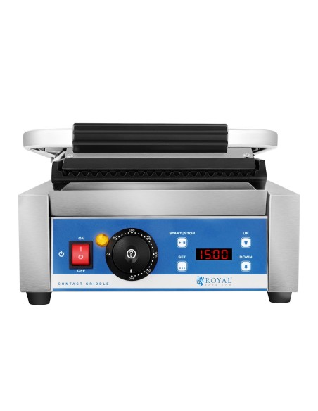 Kontaktinės elektrinės kontaktinės grotelės su LED ekranu ketaus plokštėmis 1800W