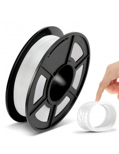 
3D spausdintuvo 3D rašiklio PLA 1,75 mm 68 m kaitinimo siūlelio papildymas - baltas
