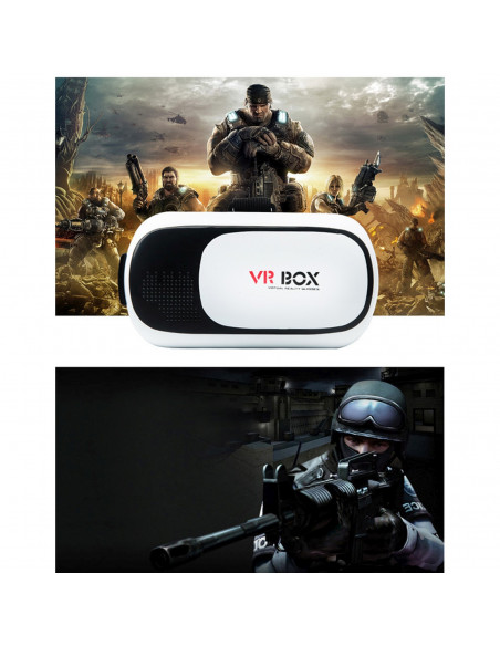 
VR 3D akiniai su BT valdikliu, skirti 3,5–6,3 colių išmaniesiems telefonams
