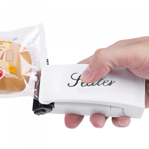 
Mini rankinis maisto pakavimo folijos sandarinimo įrenginys, belaidis
