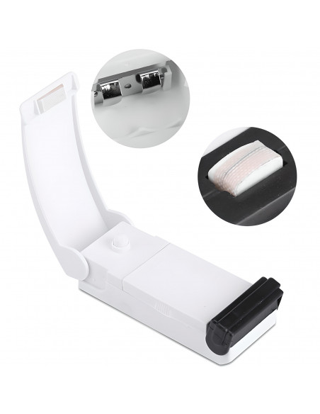 
Mini rankinis maisto pakavimo folijos sandarinimo įrenginys, belaidis
