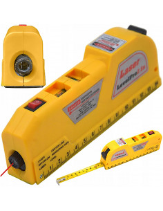 
Lazerinis nivelyras su 2 matavimo režimais, 250 cm
