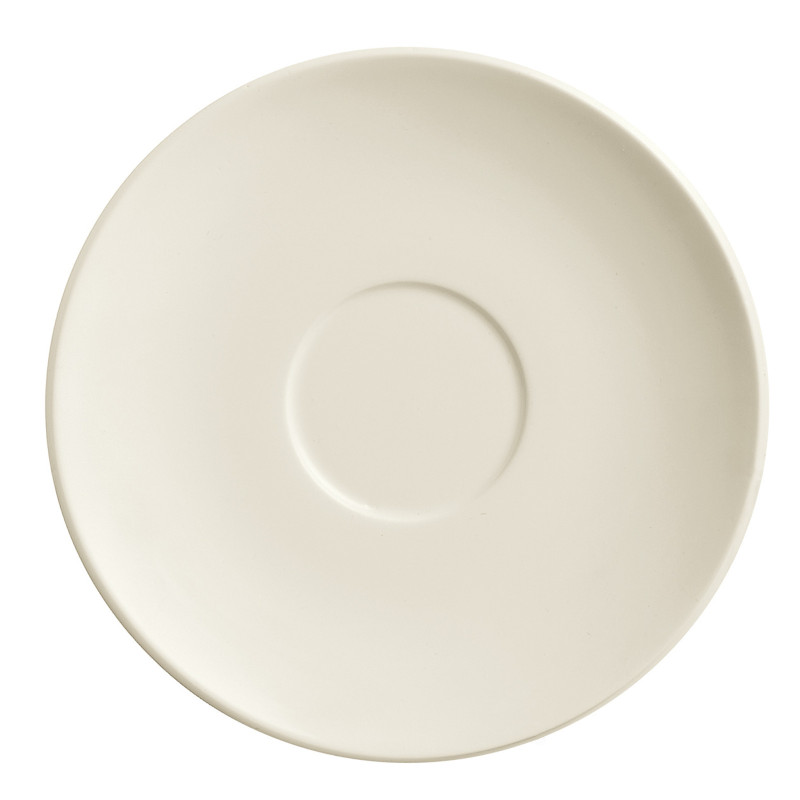 Kreminė lėkštė puodeliui patvari ZENIX INTENSITY dia. 115mm 6 vnt Hendi J7429