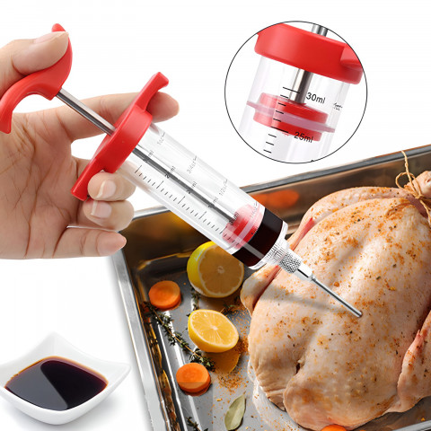 
Švirkštas mėsai sūdyti ir marinuoti, 3 adatos, 30 ml
