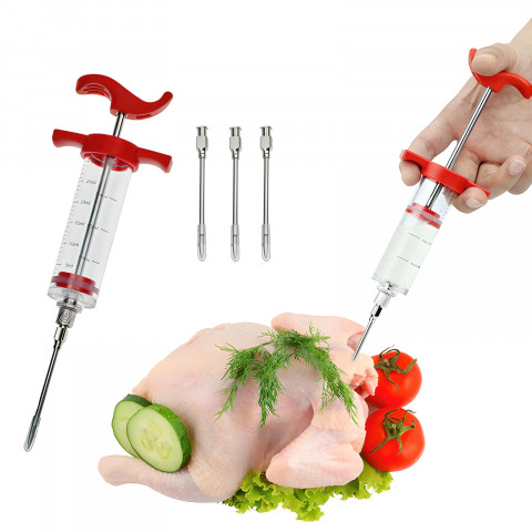 
Švirkštas mėsai sūdyti ir marinuoti, 3 adatos, 30 ml
