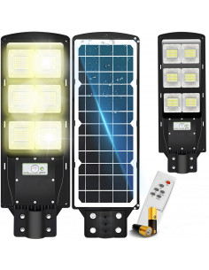 
Saulės energija varomas gatvės šviestuvas su prieblandos judesio jutikliu LED PILOT 270 W
