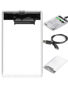 
HDD SSD SATA USB 3.0 disko dėklo adapteris
