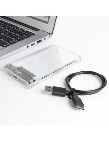 
HDD SSD SATA USB 3.0 disko dėklo adapteris
