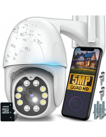 
ZOOM WIFI SD 32 GB lauko besisukanti stebėjimo kamera
