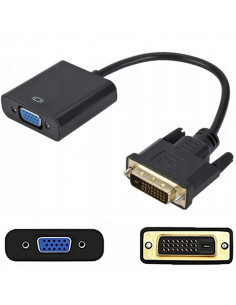 
Garso ir vaizdo adapteris DVI-D - VGA 23,5 cm
